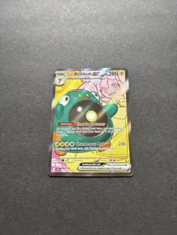 Pokemon TCG Iono's Bellibolt EX Full Art Ultra Rare Holo Card 172/159 - Image 1