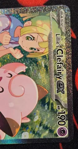 Lillie's Clefairy ex NM SIR 184/159 Journey Together Pokemon TCG Mint! - Image 4