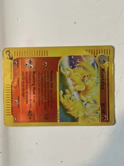 Pokemon TCG 2002 Aquapolis Ninetales Reverse Holo Rare Card 25/147 - Image 1