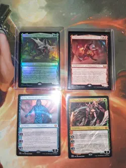 MTG Phyrexian Language Cards From OWBO, KALDHEIM.. - Image 1