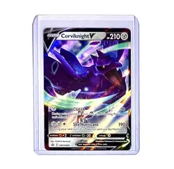 Pokemon 2022 SWSH Battle Styles Full Art Ultra Rare #SWSH200 CORVIKNIGHT V - Image 1
