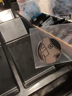 Pokemon Silver Metapod Mini Coin From 151 Chinese - Image 1