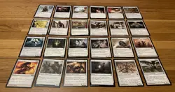 White MTG Cards Huge Lot *Heavily Played Bulk* - Image 1