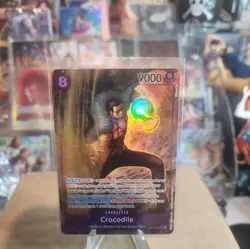 • Crocodile • OP04-060 Alt Art Holo Kingdoms of Intrigue One Piece TCG NM - Image 1