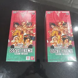 One Piece TCG ST-30 Starter Deck Display EX Luffy & Ace Factory Sealed Set of 6 - Image 1