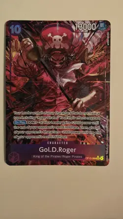 Gol.D.Roger Alt Art OP13-064 SR Carrying on His Will ENGLISH - Image 1