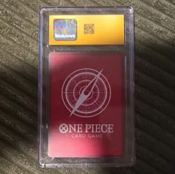 CGC Pristine 10 Monkey D. Luffy OP01-003 Romance Dawn 2022 Holo Demo Deck - Image 2