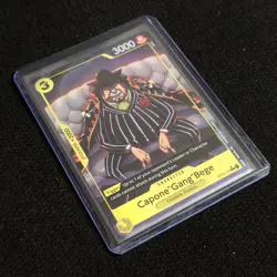 One Piece: Yellow English [ Capone "Gang" Bege ] OP04-100 Foil Alt Alternate Art - Image 2