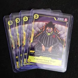 One Piece: Yellow English [ Capone "Gang" Bege ] OP04-100 Foil Alt Alternate Art - Image 3