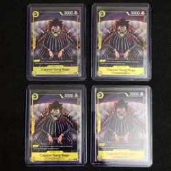 One Piece: Yellow English [ Capone "Gang" Bege ] OP04-100 Foil Alt Alternate Art - Image 4