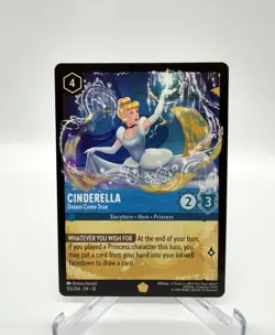 Cinderella Dream Come True Disney Lorcana 155/204 Whispers in the Well Legendary - Image 1