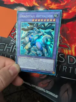 JUSH-EN006 Dracotail Arthalion Collector's Rare 1st Edition YuGiOh - Image 2