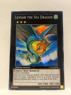 Leviair the Sea Dragon - CT09-EN018 - *Super Rare* First Edition - Yugioh NM - Image 1