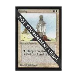 WOTC MtG International Ed. Blessing (R) NM - Image 1