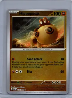 HIPPOPOTAS 039/088 COMMON PERFECT ORDER POKEMON REVERSE HOLO NM/M - Image 1