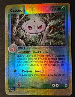 Cascoon 26/109 Ruby and Sapphire & Lum Berry 84/109 Reverse Holo | Pokemon TCG - Image 1
