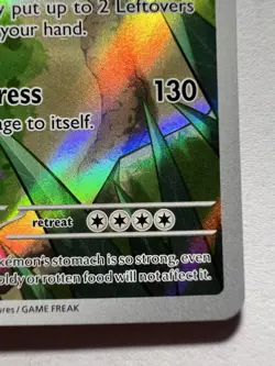 Pokemon 151 Snorlax 051 Black Star ETB Promo Full Art Holo (#19) - Image 4