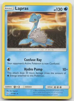 Lapras 31/181 Team Up Pokemon LP - Image 1