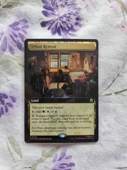 NM Foil Urban Retreat, MTG, Marvel's Spider-Man, Magic the Gathering, 187 - Image 1