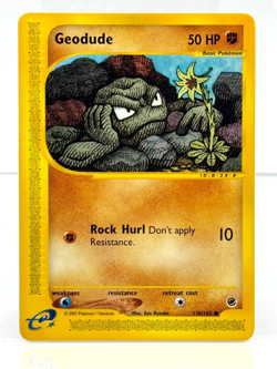 MINT! Pokemon Expedition Geodude 110/165 NM - *FREE* Shipping! - Image 1