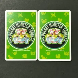 S7206 Sandslash & Sandshrew Green Venusaur Deck Playing Poker Cards Pokemon J11 - Image 2