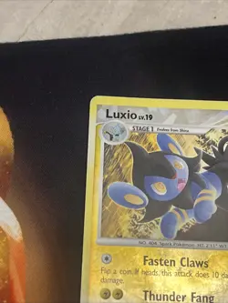 Pokemon Luxio 8/17 POP Series 8 Reverse Holo Uncommon Card 2008 - Image 2