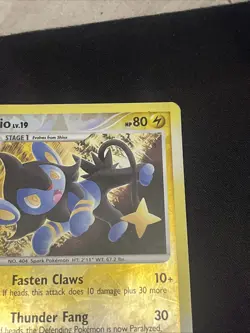 Pokemon Luxio 8/17 POP Series 8 Reverse Holo Uncommon Card 2008 - Image 3
