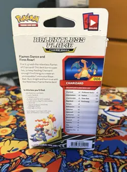 Pokemon TCG Sun & Moon Team Up Relentless Flame Charizard Theme Deck Sealed - Image 3