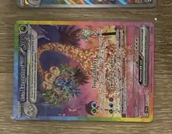 Pokemon Alolan Exeggutor EX 242/191 & Braviary 214/191 Sv08: Surging Sparks SIR - Image 3