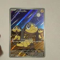 The Pokemon Company Helioptile 143/132 ME01 Illustration Rare Full Art Holo EN - Image 1