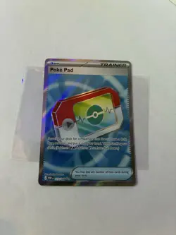 Pokemon TCG Poke Pad Trainer Item Card Lot 1 full art, 3 reverse holos, 6 normal - Image 3