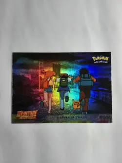 Mewtwo Strikes Back Marina In Chaos Rainbow Foil Topps Nintendo Pokemon Card #14 - Image 1