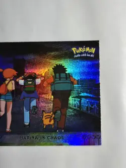 Mewtwo Strikes Back Marina In Chaos Rainbow Foil Topps Nintendo Pokemon Card #14 - Image 4