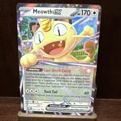 Pokemon TCG Meowth ex 062/088 Perfect Order English 170 HP - Image 1