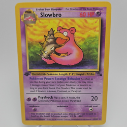 Pokemon TCG Slowbro Fossil 1st Edition Regular Uncommon 60 HP 43/62 English - Image 1