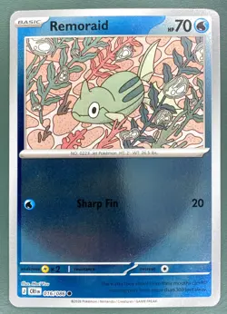Remoraid 16/86 - Reverse Holo - Chaos Rising- Pokemon Cards - English NM - Image 1