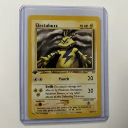 Electabuzz 33/111 1st Edition Neo Genesis Uncommon Pokemon Card Near Mint-Mint - Image 1