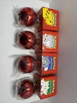 1999 Burger King Lot Of 4 23k Gold Plated Pokemon Cards sealed Brand New - Image 2