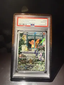 2023 Pokemon Charmander #044 Obsidian Flames ETB PSA 10 GEM MINT w/ Slab Guard - Image 2