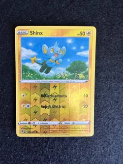 SHINX 091/264 REVERSE HOLO COLPO FUSIONE SPADA E SCUDO CARTA POKEMON ITA - Image 1