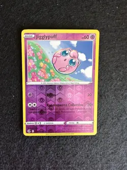 JIGGLYPUFF 110/264 REVERSE HOLO COLPO FUSIONE SPADA E SCUDO CARTA POKEMON ITA - Image 1