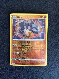 ONIX 138/264 REVERSE HOLO COLPO FUSIONE SPADA E SCUDO CARTA POKEMON ITA - Image 1