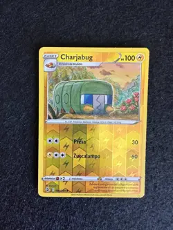 CHARJABUG 100/264 REVERSE HOLO COLPO FUSIONE SPADA E SCUDO CARTA POKEMON ITA - Image 1