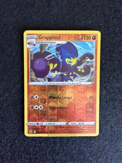 GRAPPLOCT 153/264 REVERSE HOLO COLPO FUSIONE SPADA E SCUDO CARTA POKEMON ITA - Image 1