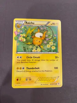 Raichu RC9/RC32 Generations Radiant Collection Pokemon TCG Card - Image 1