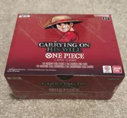 ONE PIECE CARD GAME: CARRYING ON HIS WILL BOOSTER BOX OP13 English - Image 1