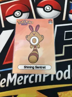 Rare Full Art 2024 SHINY Sentret POKEMON Card Johto Low Pop ⭐ - Image 1