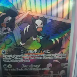 Houndour - 204/197 - Illustration Rare Obsidian Flames - Pokemon Card - NM/Mint - Image 2
