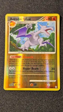 Pokemon Card - Aerodactyl Arceus 13/99 Reverse Holo Rare - Moderately Played - Image 2