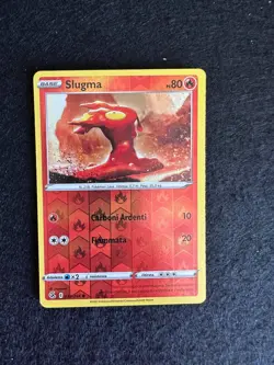 SLUGMA 034/264 REVERSE HOLO COLPO FUSIONE SPADA E SCUDO CARTA POKEMON ITA - Image 1